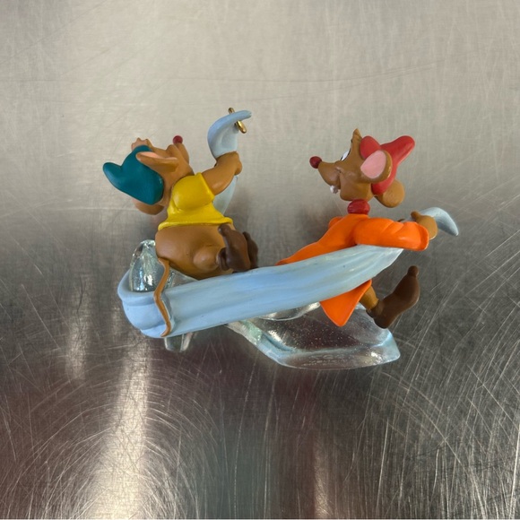 Hallmark Keepsake Disney Cinderella Jaq And Gus Ornament 1997 - Picture 5 of 9